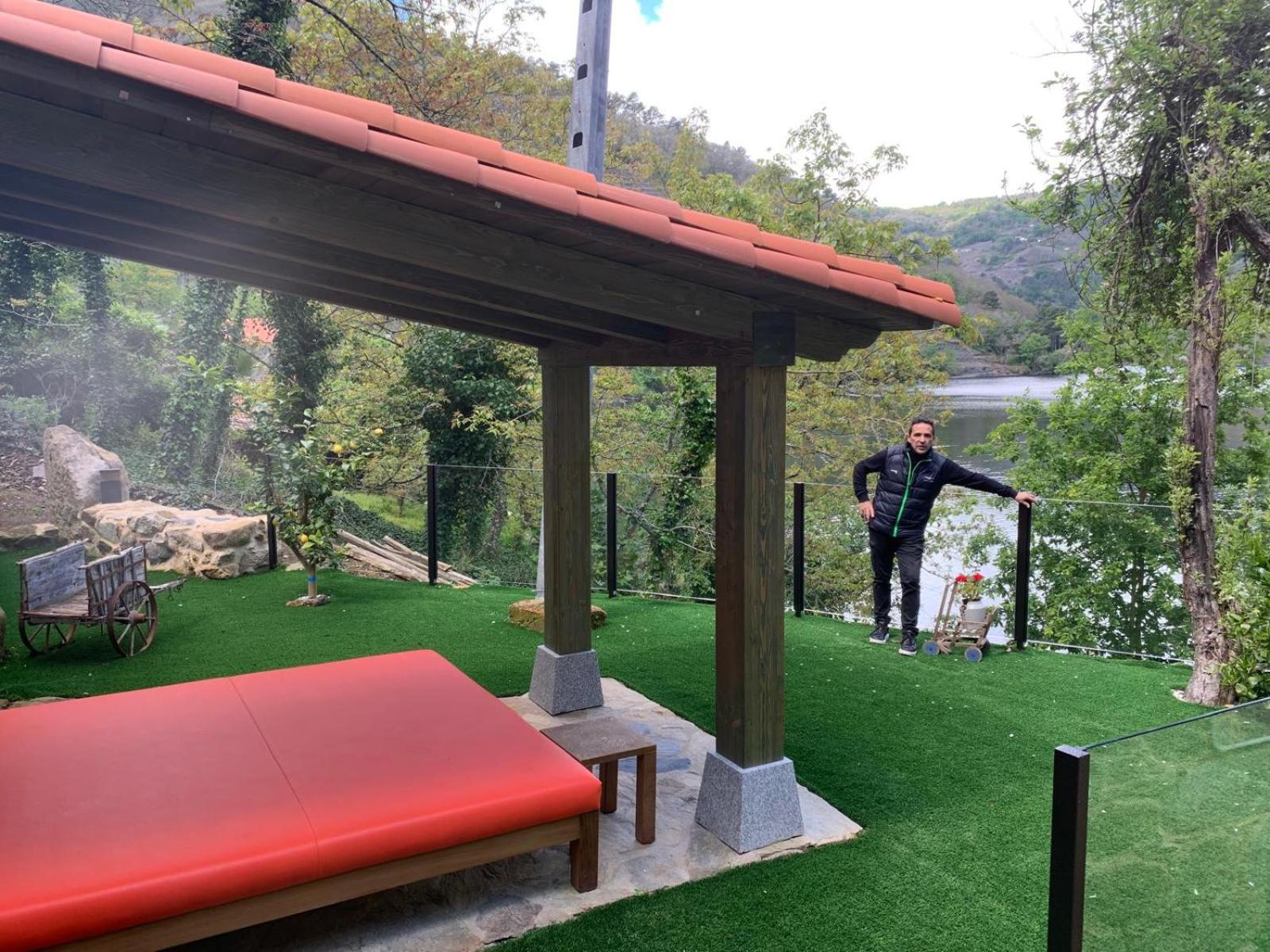 Casa Escondida Aveiga Villa Chantada Eksteriør bilde